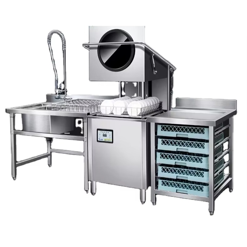 Commercial Kitchen Kitchen - غسالة أطباق تجارية كهربائية أوتوماتيكية قائمة