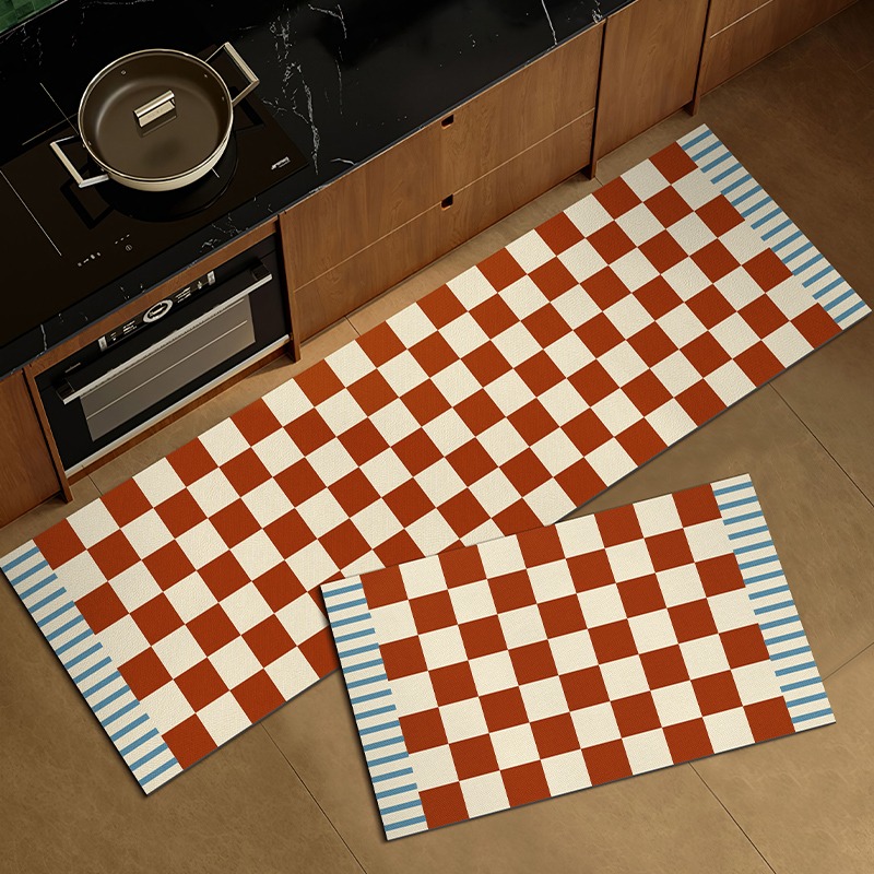 Commercial Kitchen Floor - خمر منقوشة المطبخ الكلمة حصيرة عدم
