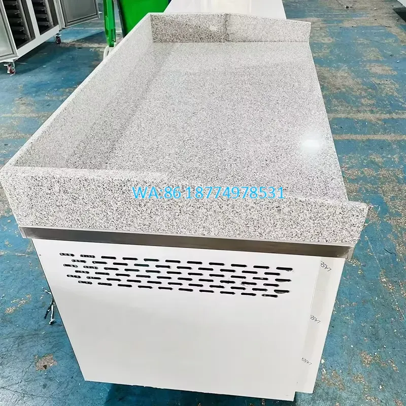 Commercial Kitchen Worktops - ثلاجة تجارية ببابين من Wmwmnu، فريزر