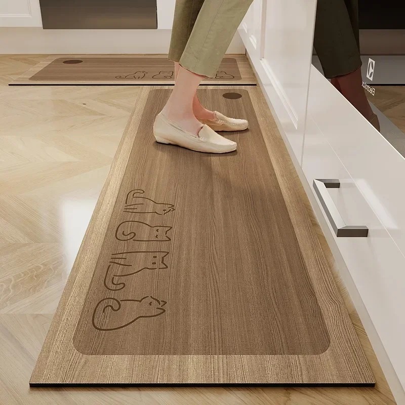 Commercial Kitchen Vinyl - المطبخ الكلمة حصيرة مقاوم للماء عدم