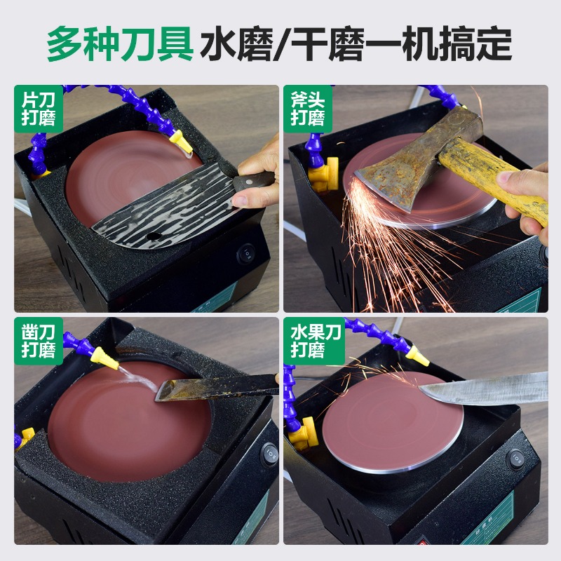 مبراة سكاكين مبردة بالماء، خرط - مراجعة Commercial Kitchen Knife Sharpener وسعره