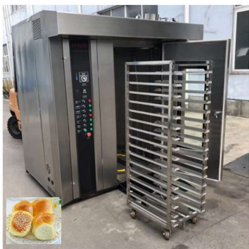 فرن دوار صناعي يعمل بالغاز وال - مراجعة Rotary Bakery Oven وسعره