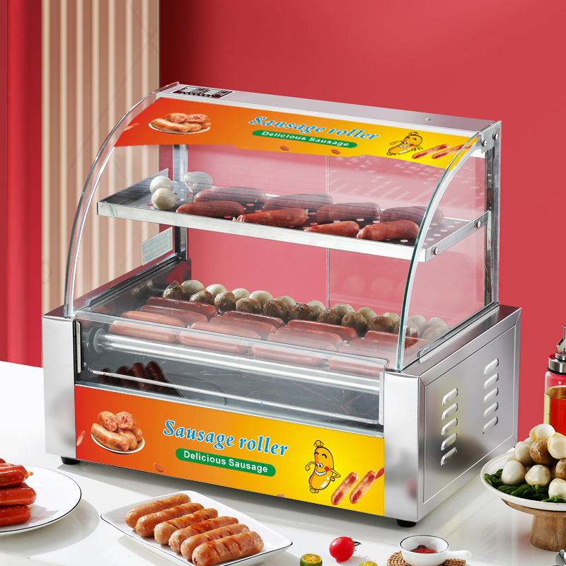آلة شواء النقانق والهوت دوغ ال - مراجعة Commercial Kitchen Kitchen وسعره