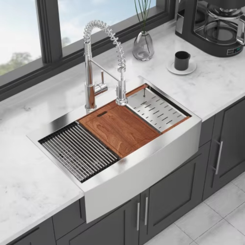 حوض مطبخ تجاري شديد التحمل من  - مراجعة Commercial Kitchen Kitchen وسعره