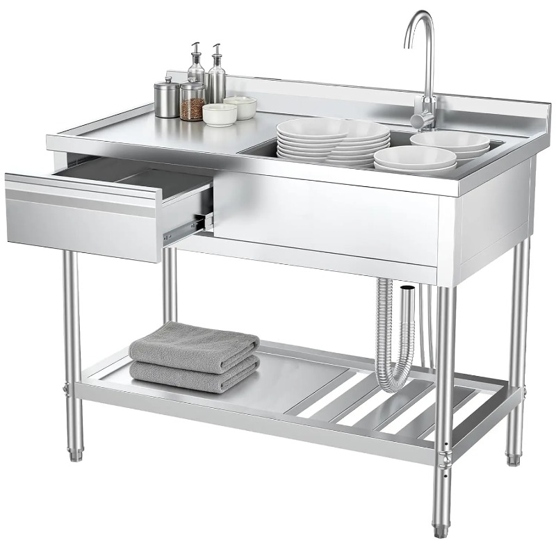 حوض غسيل متعدد الاستخدامات من  - مراجعة Commercial Kitchen Plumbing وسعره