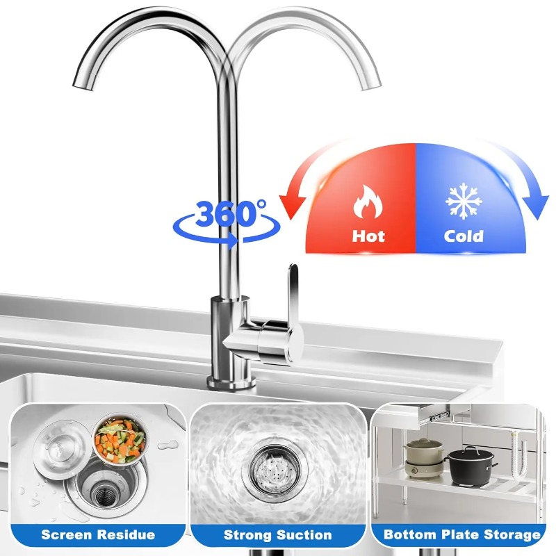 حوض غسيل متعدد الاستخدامات من  - مراجعة Commercial Kitchen Plumbing وسعره