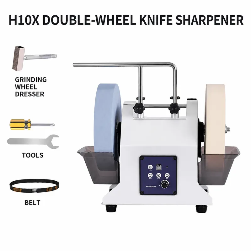 مبراة سكاكين كهربائية مزدوجة ا - مراجعة Commercial Kitchen Knife Sharpener وسعره