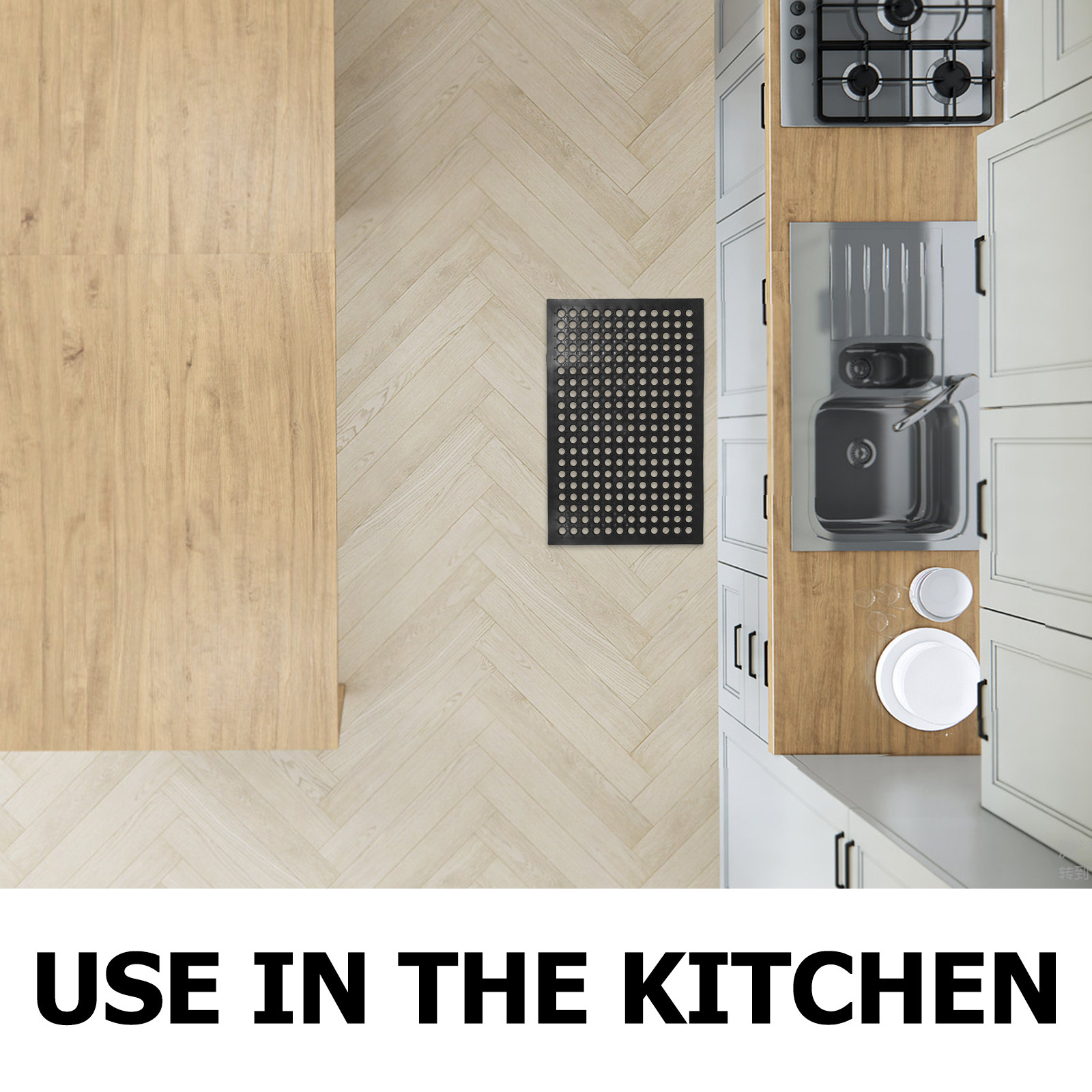 حصيرة مطبخ مقاومة للماء وغير ق - مراجعة Commercial Kitchen Floor وسعره
