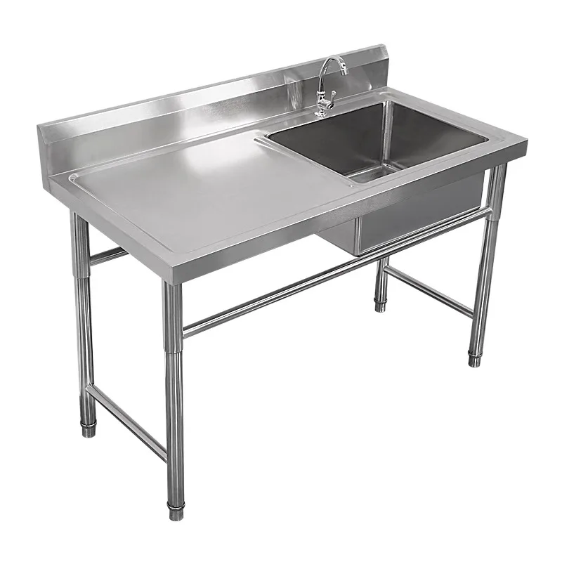 Commercial Stainless Steel Sin - مراجعة Commercial Kitchen Plumbing وسعره