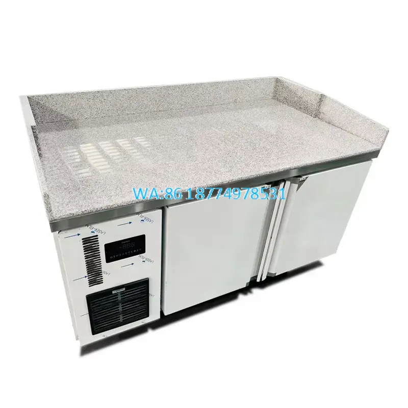 ثلاجة تجارية ببابين من Wmwmnu، - مراجعة Commercial Kitchen Worktops وسعره