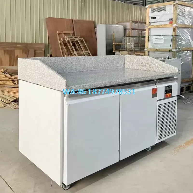 ثلاجة تجارية ببابين من Wmwmnu، - مراجعة Commercial Kitchen Worktops وسعره