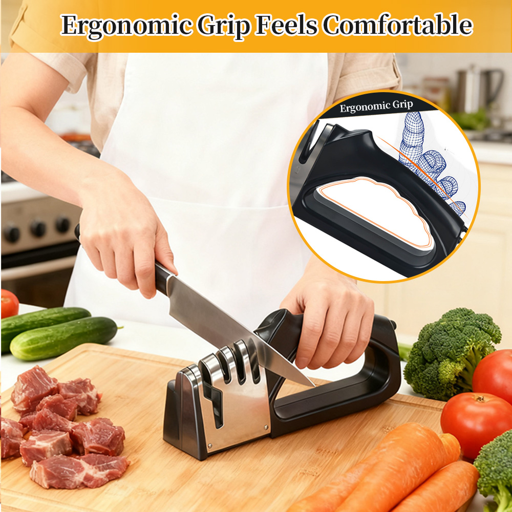 مبراة سكاكين سيراميك خاصة بالم - مراجعة Commercial Kitchen Knife Sharpener وسعره