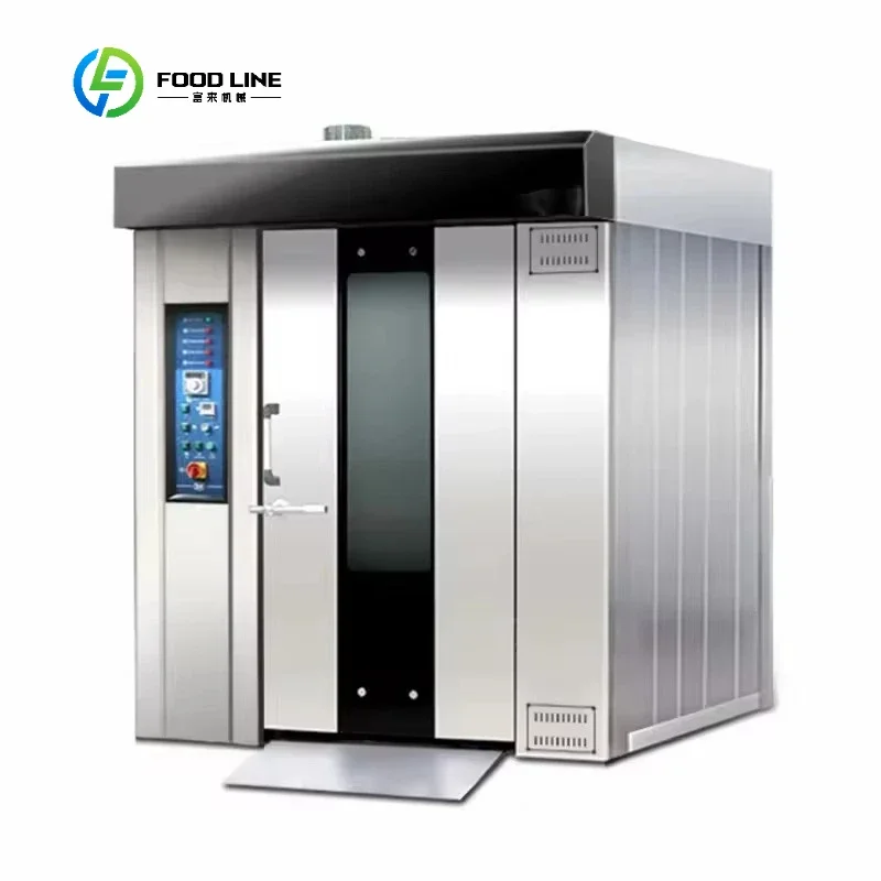 فرن دوار كهربائي وغازي للمخابز - مراجعة Rotary Bakery Oven وسعره