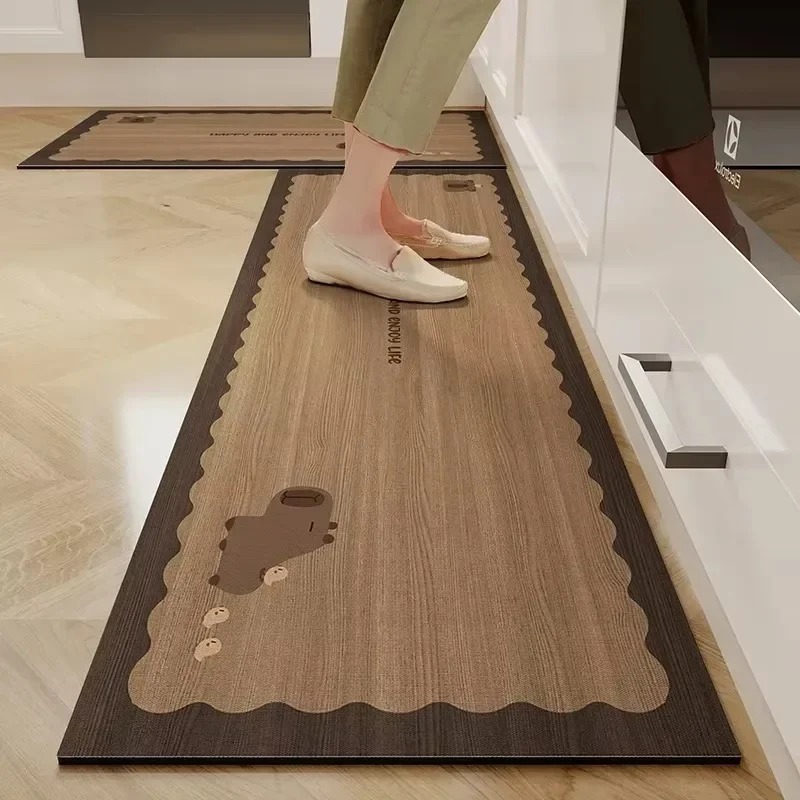 المطبخ الكلمة حصيرة مقاوم للما - مراجعة Commercial Kitchen Vinyl وسعره
