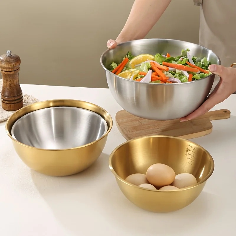 مجموعة من 3 أوعية خلط من الفول - مراجعة Commercial Kitchen Equipment List وسعره